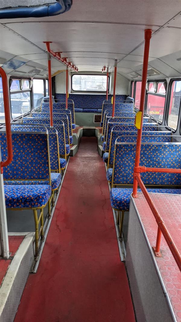 1990 Leyland Olympian Double decker Long wheel base, only 14 feet high