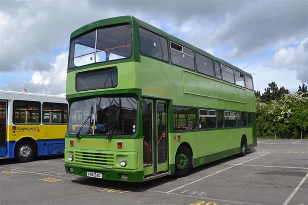 1990 Leyland Olympian Double decker Long wheel base, only 14 feet high