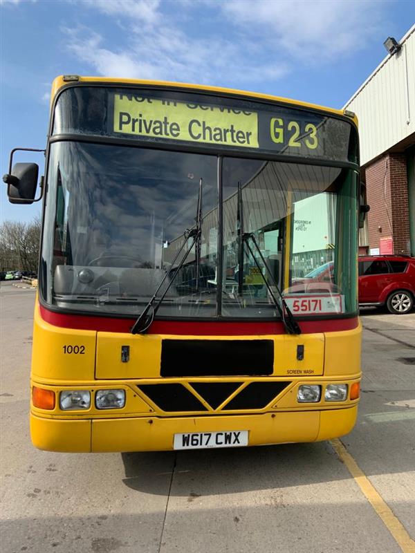 Volvo B10ble single decker bus 57 seats