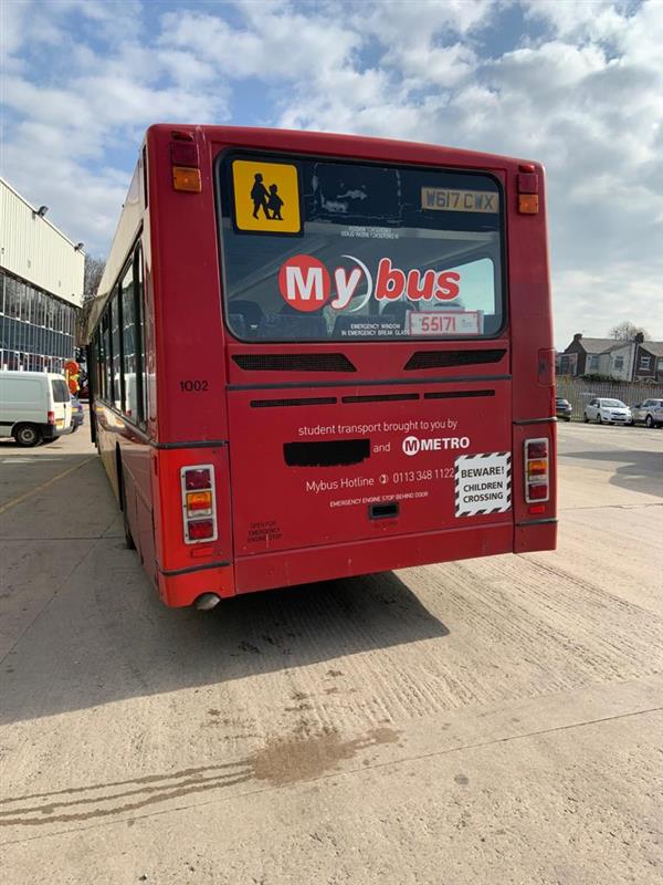 Volvo B10ble single decker bus 57 seats