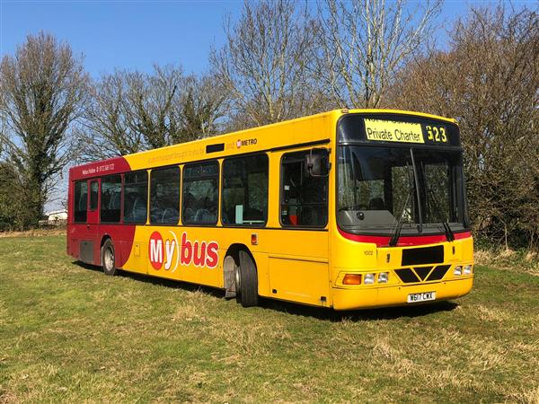 Volvo B10ble single decker bus 57 seats