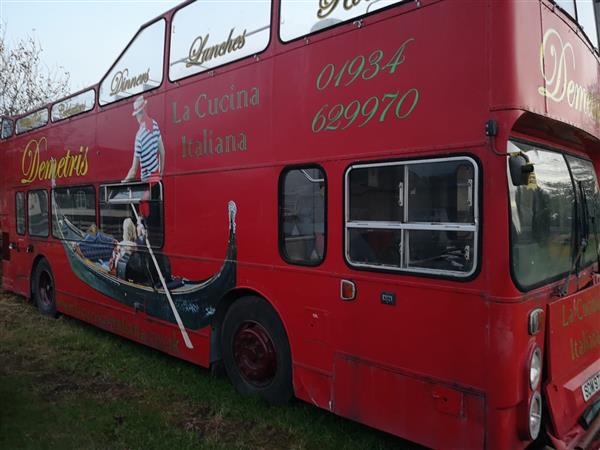 1980 Daimler Fleeline open top bus