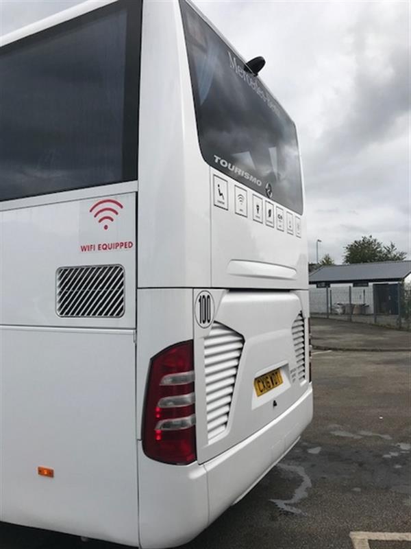 2016 Mercedes Tourismo Euro 6 Coach