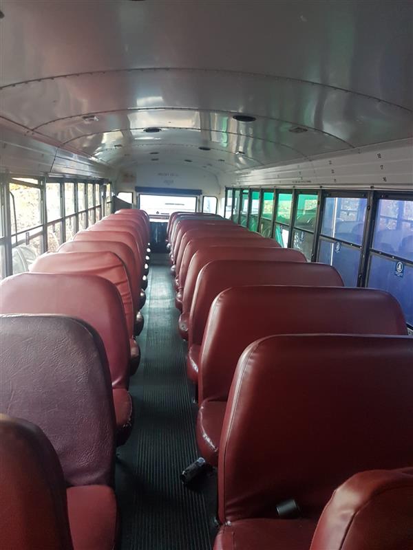 2001 Bluebird American School bus right hand drive 2001 Bluebird American School bus right hand drive