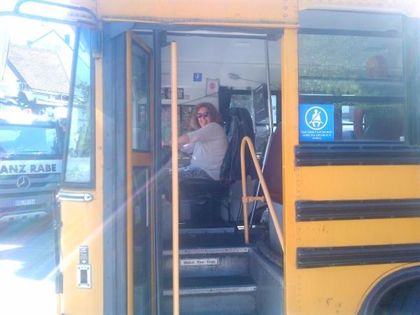 2001 Bluebird American School bus right hand drive