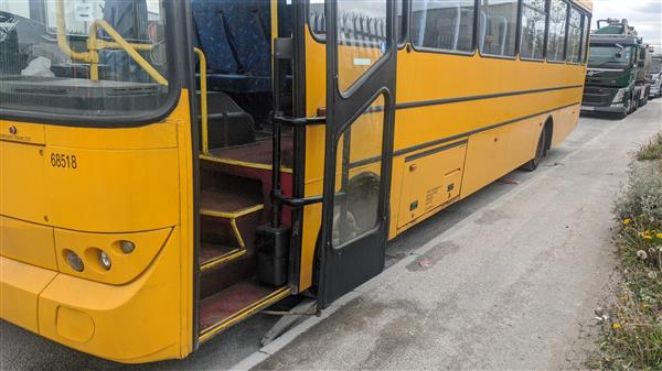 BMC 55 seat Schoolbus, 10.70 metres long.