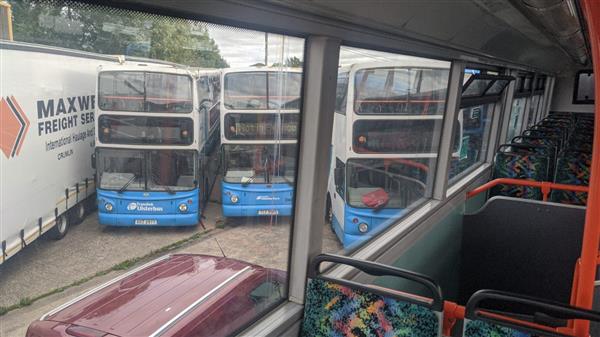 2005 Volvo B7 76 seater double decker bus 2005 Volvo B7 76 seater double decker bus