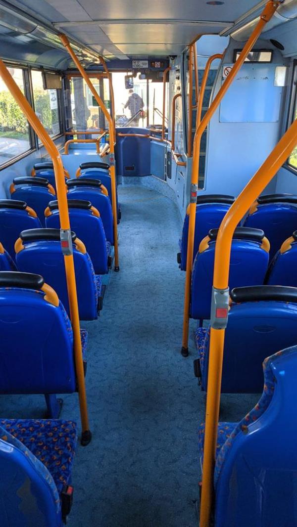 2004 Dennis trident 80 seater with seat belts. 2004 Dennis trident 80 seater with seat belts.