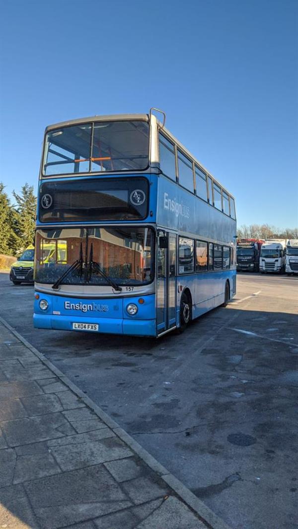 2004 Dennis trident 80 seater with seat belts.