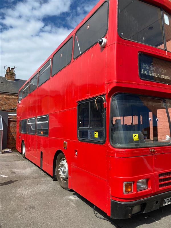Double decker static classroon Double decker static classroon
