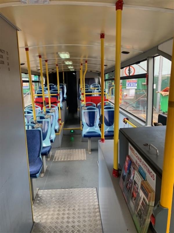 2005 Volvo B7 open top sightseeing bus. 2005 Volvo B7 open top sightseeing bus.