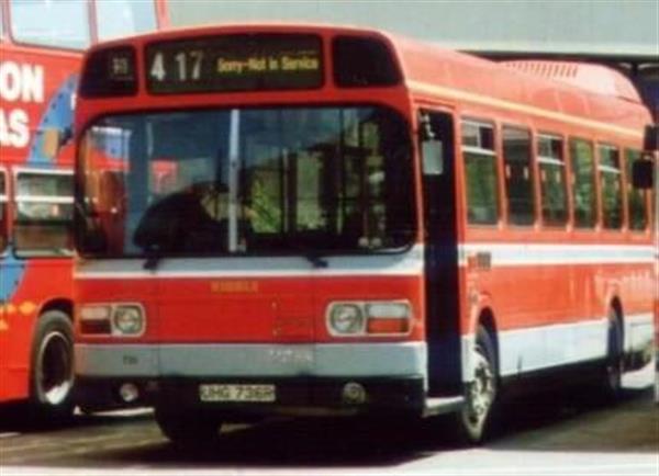 1977 Leyland national service bus