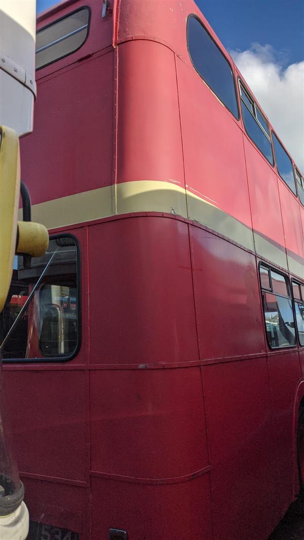 1961 Guy Arab double decker bus back loader