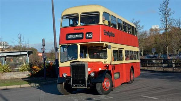 1965 Leyland Titan PD2 double decker bus