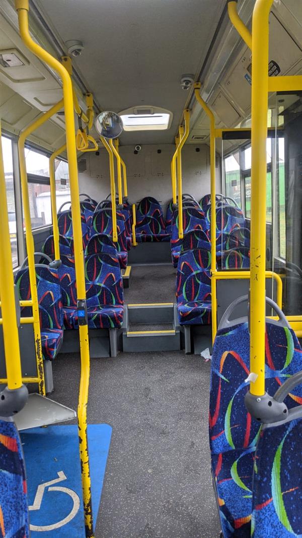 2012 Optare solo dual door psvar service bus