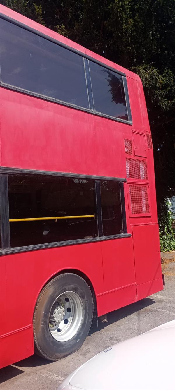 Now sold, 1993 Leyland Olympian triaxle in France 