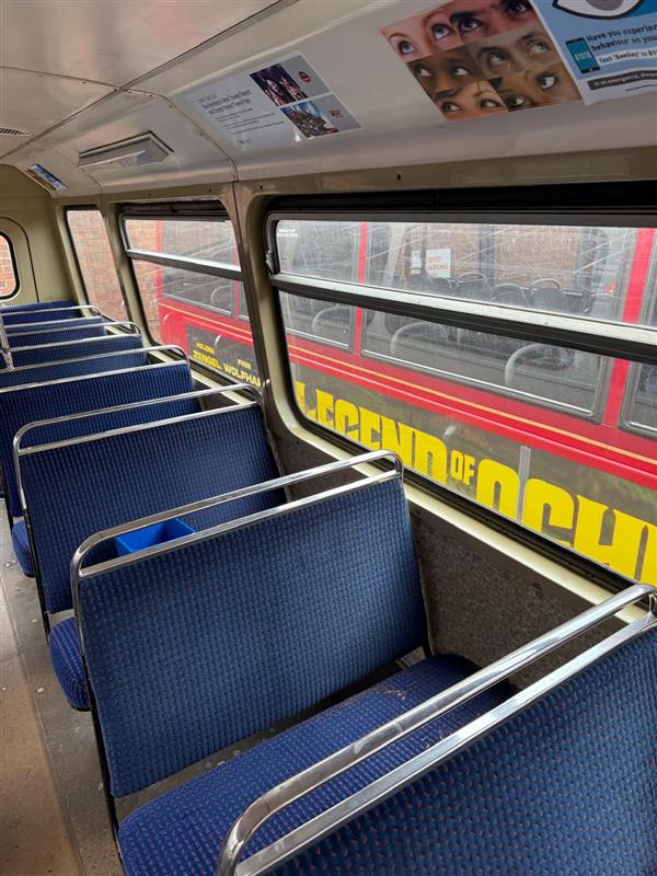 1983 MCW Metrobus double decker static bus 1983 MCW Metrobus double decker static bus