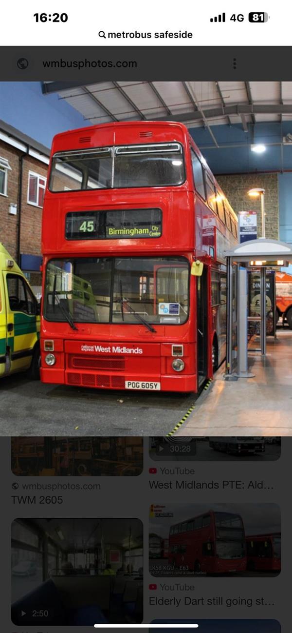 1983 MCW Metrobus double decker static bus 1983 MCW Metrobus double decker static bus