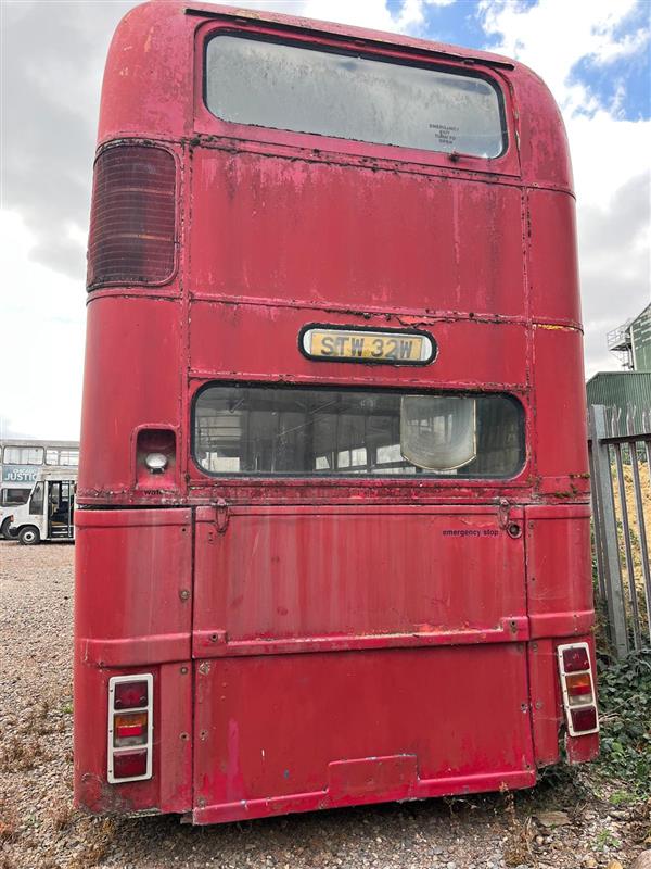 1980 BRISTOL VR RED DOUBLE DECKER BUS 1980 BRISTOL VR RED DOUBLE DECKER BUS