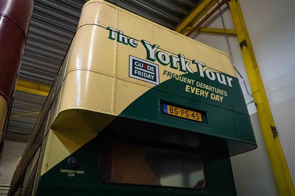 LEYLAND OPEN TOP DOUBLE DECKER IN HOLLAND