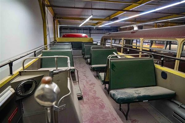 LEYLAND OPEN TOP DOUBLE DECKER IN HOLLAND