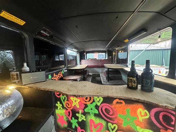 Bar Bus for hire. 